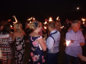 Sparklers to celebrate